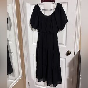 Black Spring Summer Dress